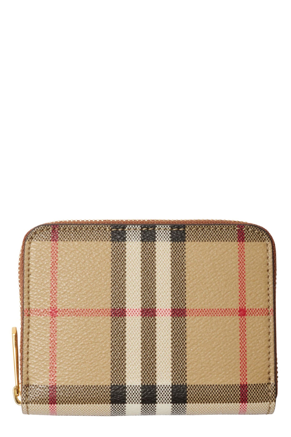 Small Check Leather Zip Wallet
Burberry