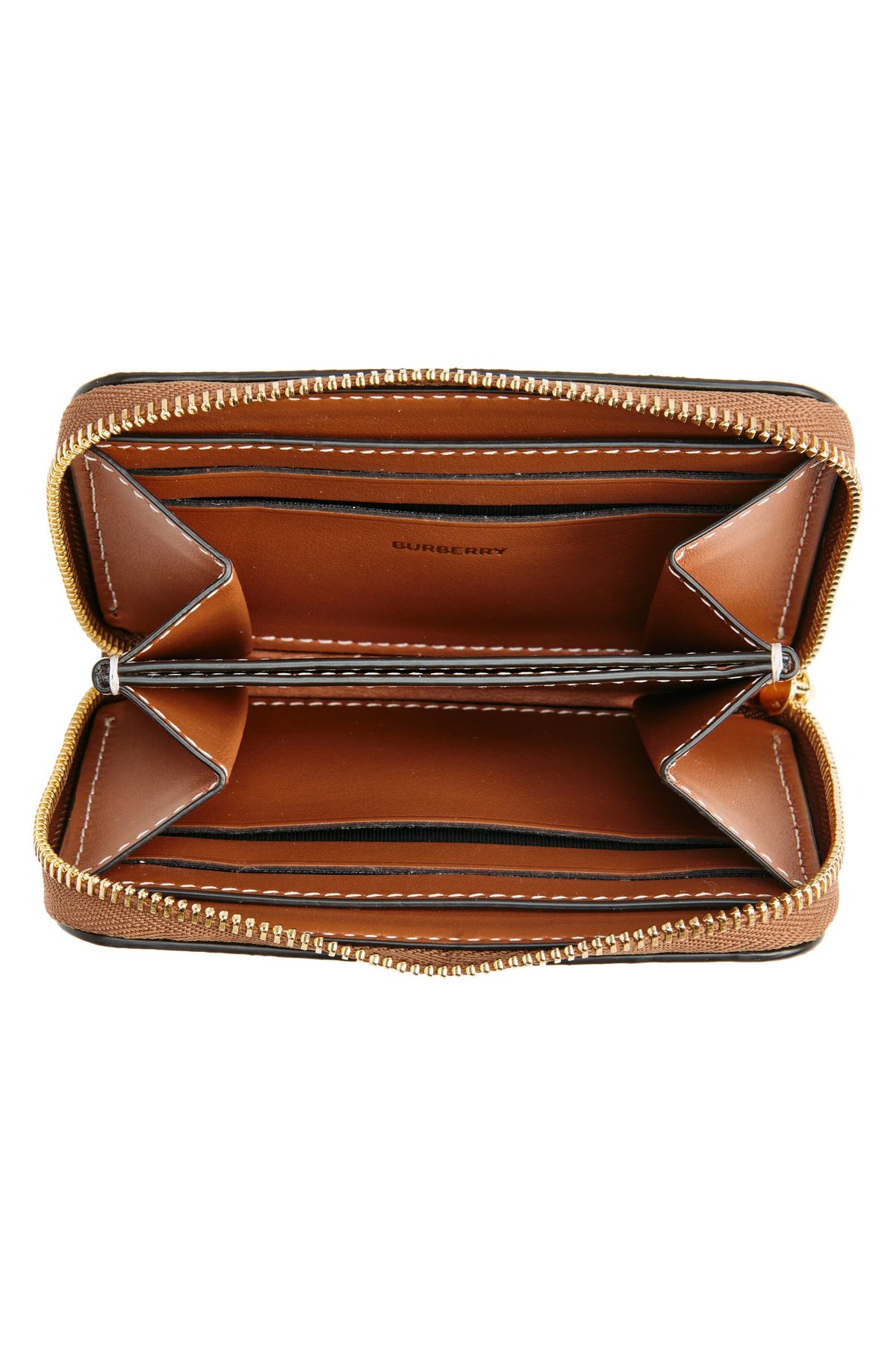 Small Check Leather Zip Wallet
Burberry