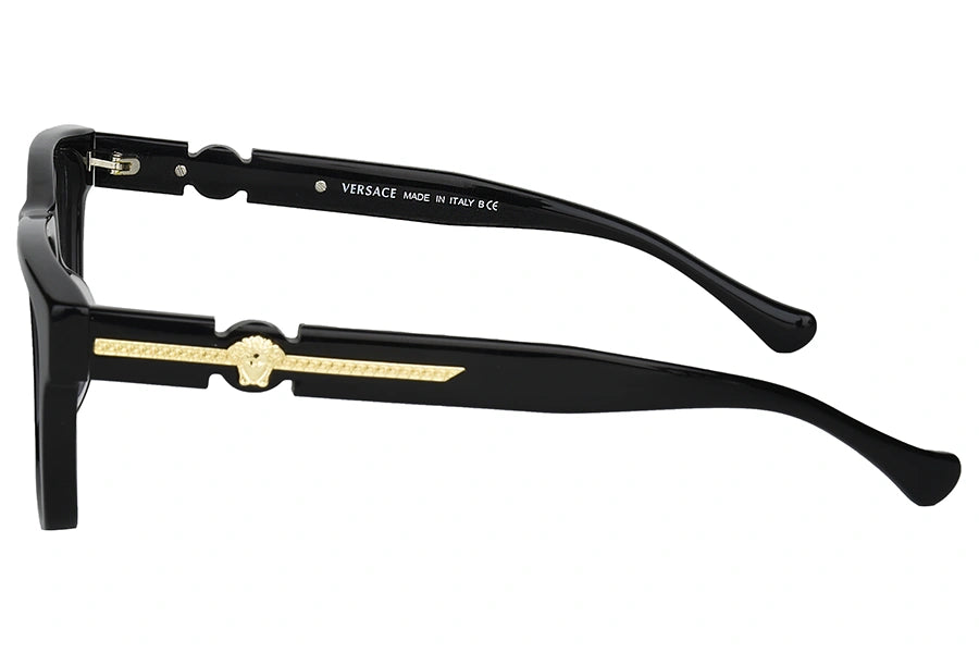 Versace Medusa Greca Black Eyeglasses (Model: VE 3320)