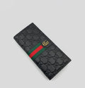 Gucci Long Wallet For Men Cow Leather Black